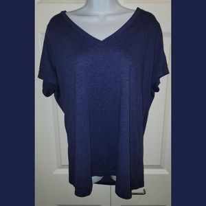 Ava & Viv Short-Sleeve Top Size: 2X